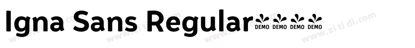 Igna Sans Regular字体转换 Igna Sans Regular字体转换